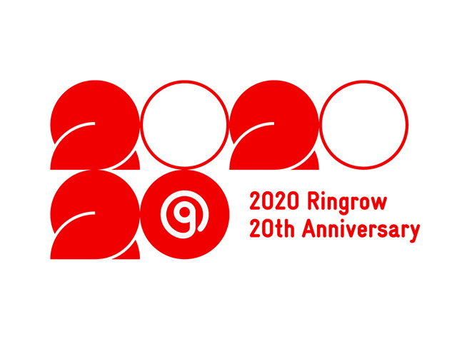Ringrow 20 周年logo设计，日本 | Logo design by moto-moto